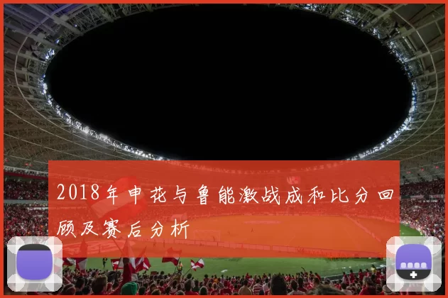 2018年申花与鲁能激战成和比分回顾及赛后分析